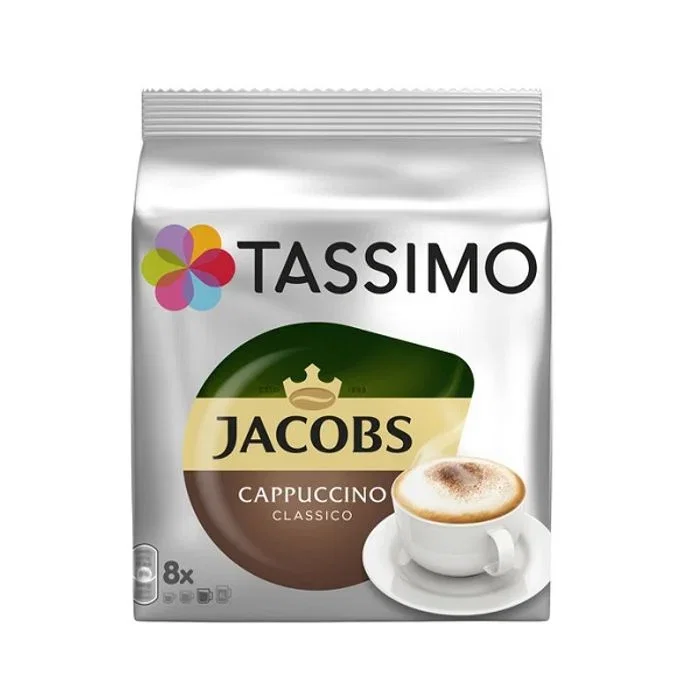 Capsule cafea - Tassimo Jacobs Cappuccino Classico capsule, 16 buc