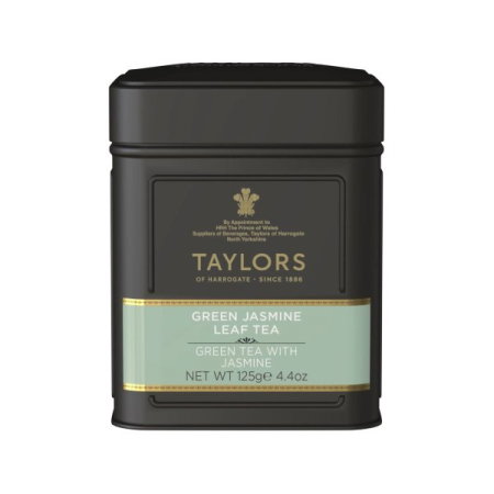 Ceaiuri - Taylors of Harrogate Ceai verde iasomie cutie metalica, 125 g