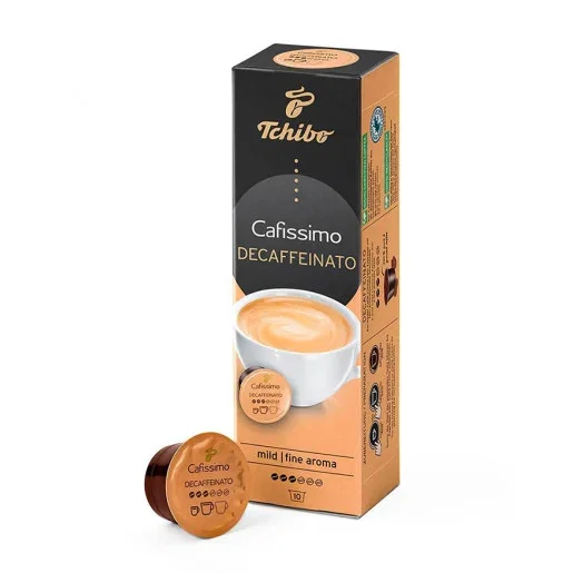 Capsule cafea - Tchibo Cafissimo Caffe Crema Decofeinizata capsule 10 buc