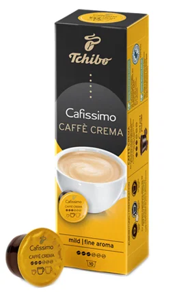 Capsule cafea - Tchibo Cafissimo Caffe Crema Fine Aroma capsule 10 buc