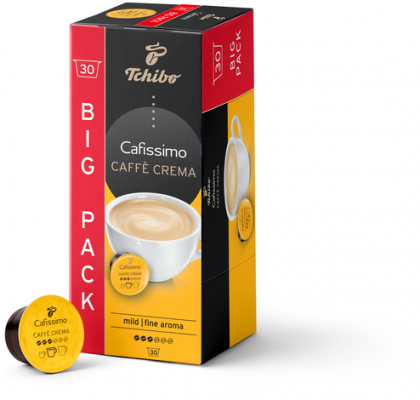 Capsule cafea - Tchibo Cafissimo Caffe Crema Fine Aroma Capsule, 30 buc