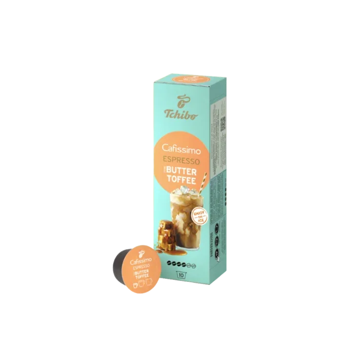 Capsule espressor Cafissimo - Tchibo Capsule Cafissimo Espresso Buttertoffee, 10 buc