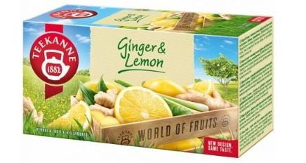 Ceaiuri - Teekanne Ceai Ginger Lemon, 20 plicuri