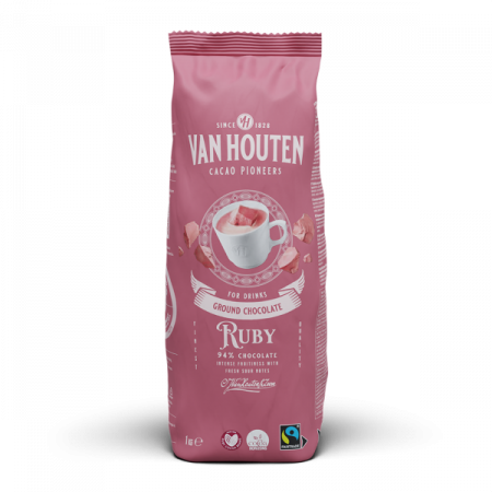 Ciocolata calda - Van Houten Ruby Choc DrinkCiocolata calda, 1kg