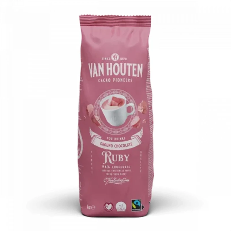 Ciocolata calda - Van Houten Ruby Choc DrinkCiocolata calda, 1kg