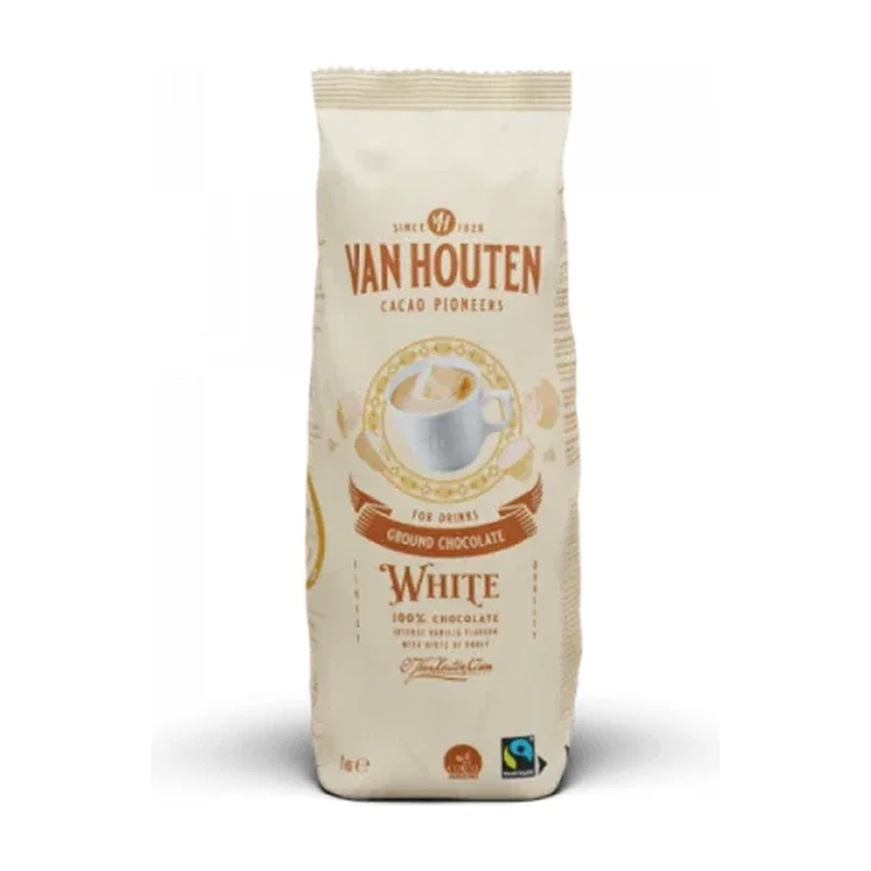 Ciocolata calda - Van Houten White Ciocolata calda alba, 1kg