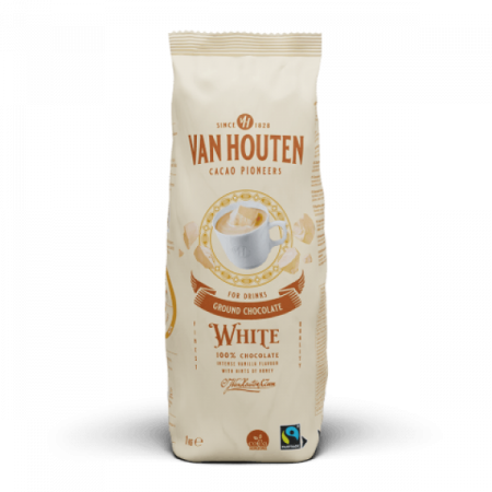 Ciocolata calda - Van Houten White Ciocolata calda alba, 1kg
