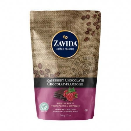 Cafea boabe - Zavida cu aroma de zmeura si ciocolata Cafea boabe 340g