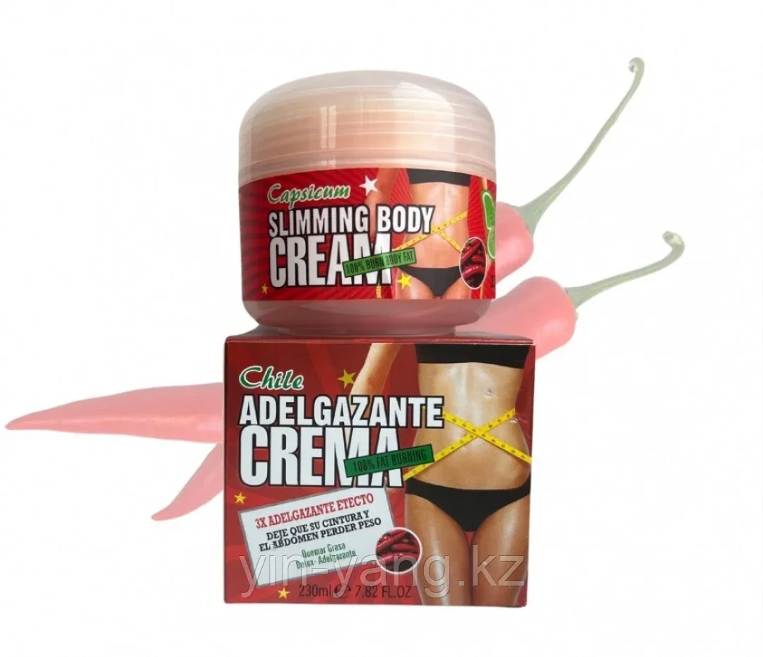 Crema de Slabit pentru Masaj Anticelulitic si Remodelare, cu Ardei Iute, 230ml [2]