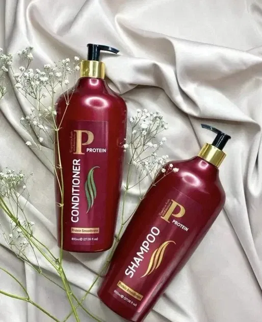 Balsam pentru par deteriorat, Protein Smoothness, Hidratare si Stralucire, Rain, 800ml [2]