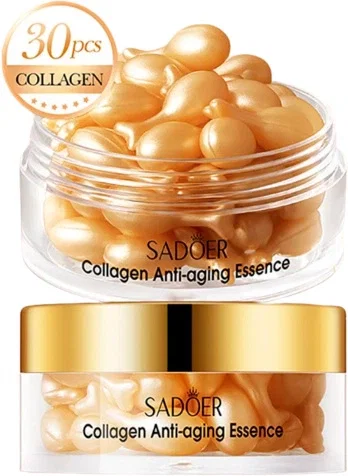 Capsule antirid cu colagen Sadoer Anti-Aging Essence, hidratare intensă și netezire riduri, 30 bucăți. [2]