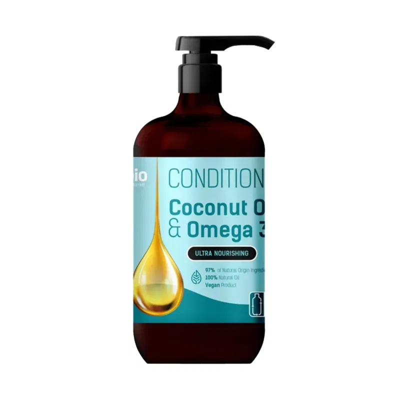 INGRIJIRE PAR - Balsam ultra-nutritiv cu ulei de cocos si Omega 3, BioNaturell, 946 ml