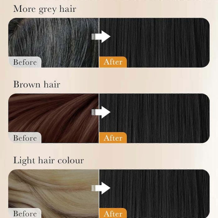 Sampon Nuantator, cu extract de avocado, Negru Natural, 400ml, SADOER [2]