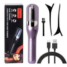 Aparat portabil pentru tuns vârfurile despicate cu ioni negativi, încărcare USB, Flippy [8]