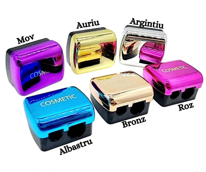 Ascutitoare dubla pentru creioane machiaj [1]