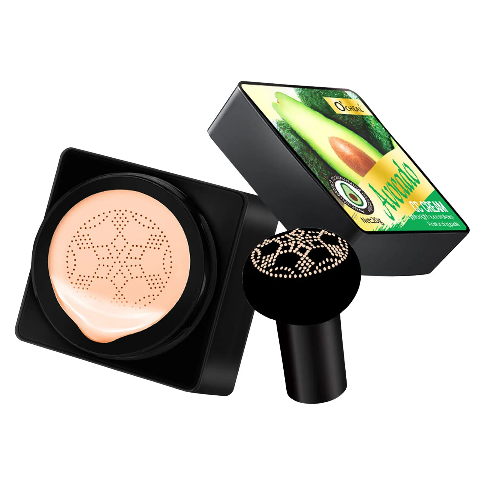Fond de Ten CC Cream Cushion cu aplicator inclus, 02 Natural, Lightweight and Mosturizing, 20g [2]