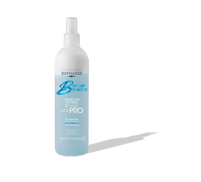Balsam Bifazic pentru Păr Creț, Defineste Buclele, cu Aloe Vera, 400ml, Byphasse [2]