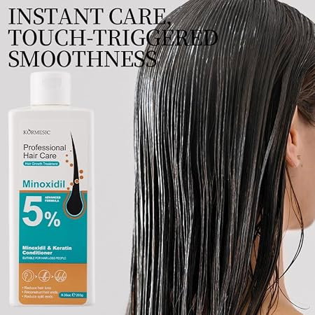 Balsam cu Minoxidil si Keratina, pentru Creșterea Părului și Regenerare Intensă, Kormesic, 265g [3]
