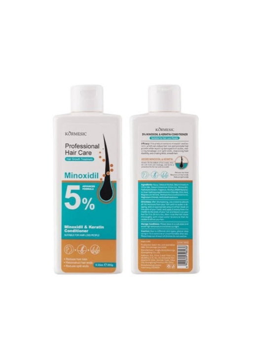 Balsam cu Minoxidil si Keratina, pentru Creșterea Părului și Regenerare Intensă, Kormesic, 265g [7]