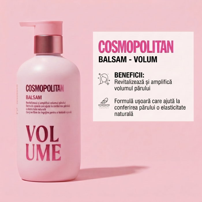 Balsam pentru Volum si Elasticitate, Cosmopolitan, 400 ml [3]