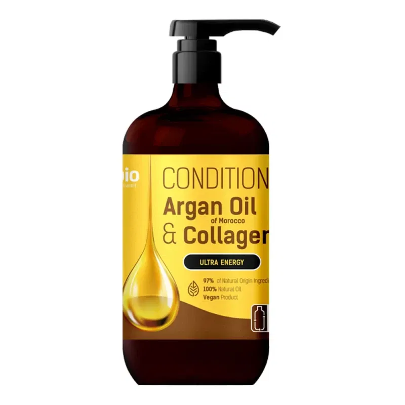 Balsam de par cu Ulei de argan si Colagen, pentru regenerare, Bio Naturell, 946ml [1]