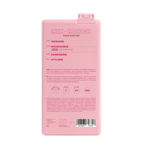 Balsam de par pentru par subtire si deteriorat, Hairmate Kissy Conditioner, 250 ml [2]