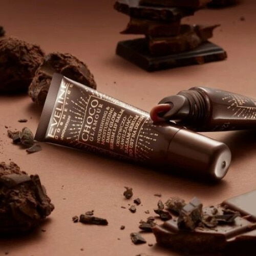 Balsam-Ser pentru Buze, Lip Balm Hidratant, Choco Glamour, Eveline [2]