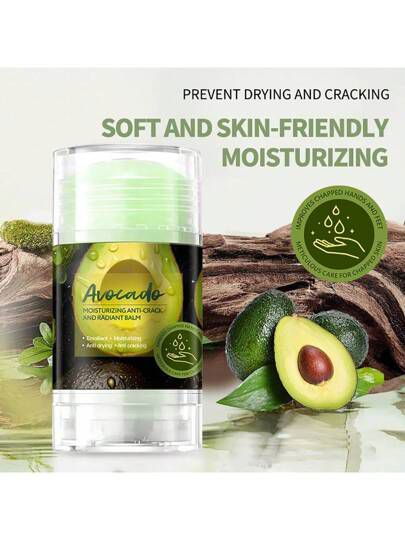 Balsam Stick Hidrantant cu Avocado,  Anti-Crack, O'Cheal, 40g [7]