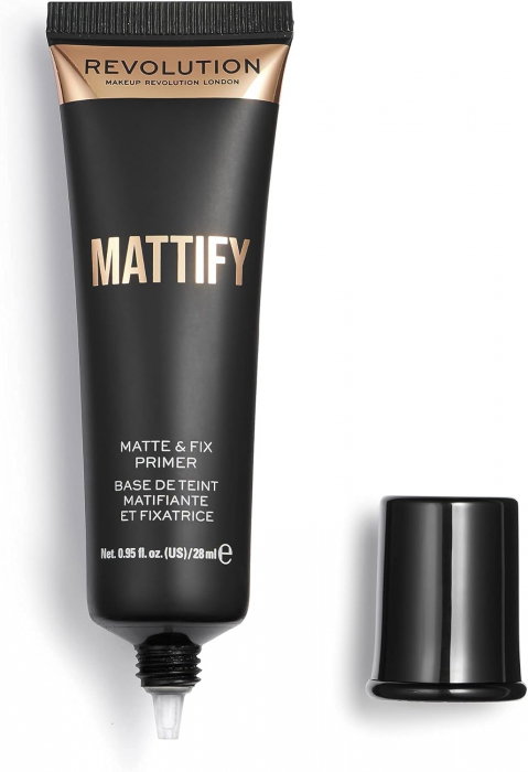 Primer/Bază de machiaj matifiantă Makeup Revolution, Mattify Matte & Fix Primer, 28ml [2]