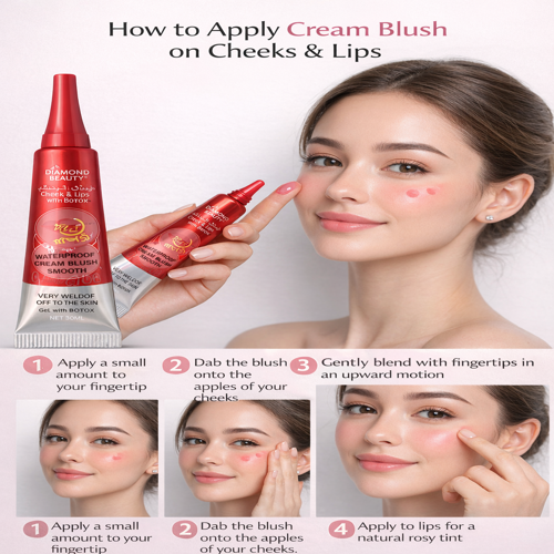 Blush Color Changing, Botox Cheek and Lips, Diamond Beauty, 30 ml [6]