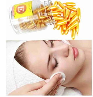 Capsule cu Ulei Facial, Vitamina E, Antirid si Hidratant, 60 bucati [3]