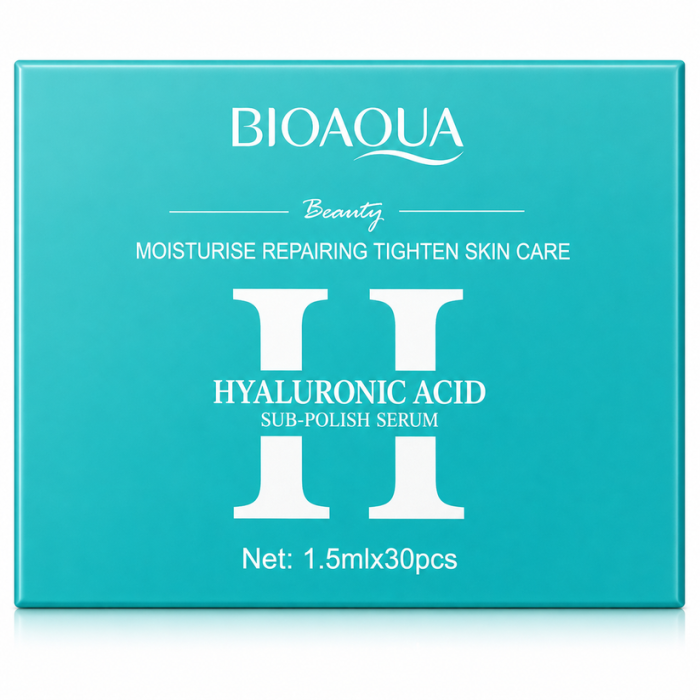 Capsule cu Acid Hialuronic, Ser Antirid, Iluminare si Hidratant, Bioaqua, 30 * 1.5ml [2]