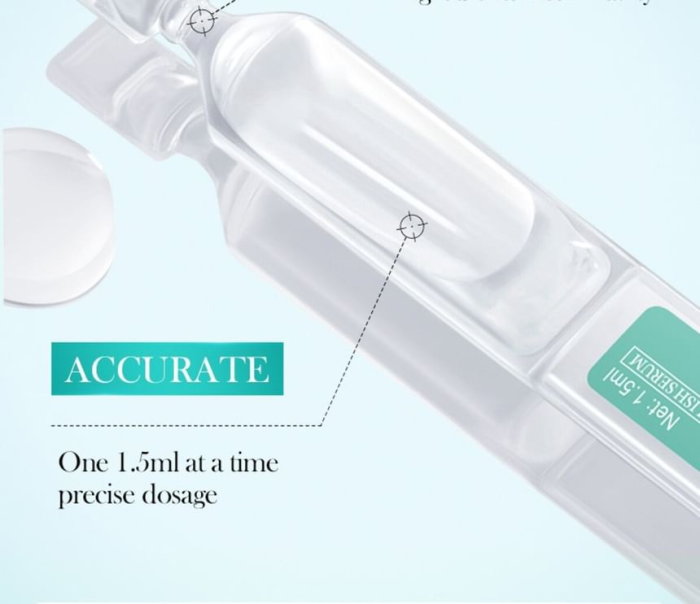 Capsule cu Acid Hialuronic, Ser Antirid, Iluminare si Hidratant, Bioaqua, 30 * 1.5ml [9]