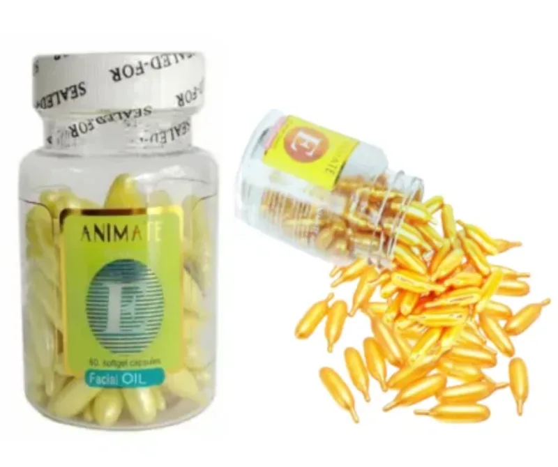 Capsule cu Ulei Facial, Vitamina E, Antirid si Hidratant, 60 bucati [3]