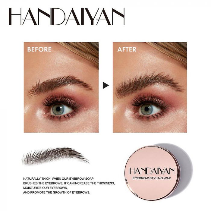 Ceara pentru fixarea sprancenelor, Waterproof si Long Lasting, HANDAIYAN [2]