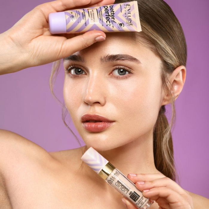 Corector Liquid Camouflage cu Acoperire mare, Rezisntenta 24h, HD Full Coverage,  Eveline Cosmetics, 7ml [5]