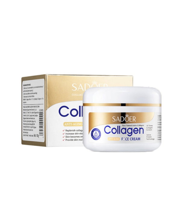 Crema antirid cu colagen activ Sadoer 100g – Pure Natural Active Collagen Anti-Aging Face Cream [3]