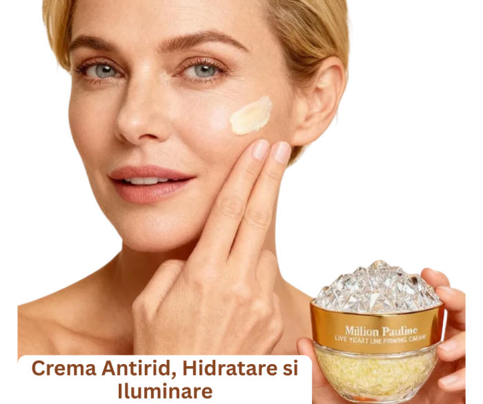 Cremă antirid cu Live Yeast Million Pauline – iluminare, fermitate și hidratare profundă, 50ml [2]