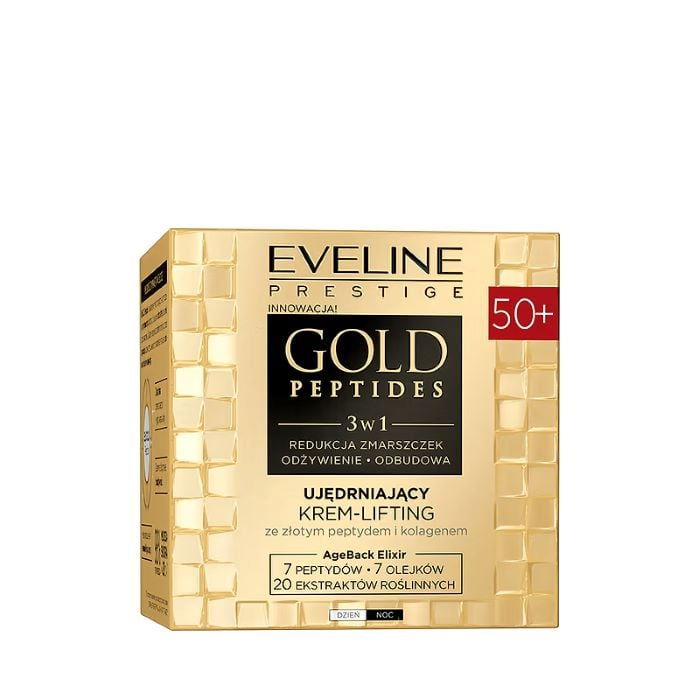 Crema antirid cu Gold Peptide si Colagen, Efect de Lifting, 50+, Eveline, 50g [2]