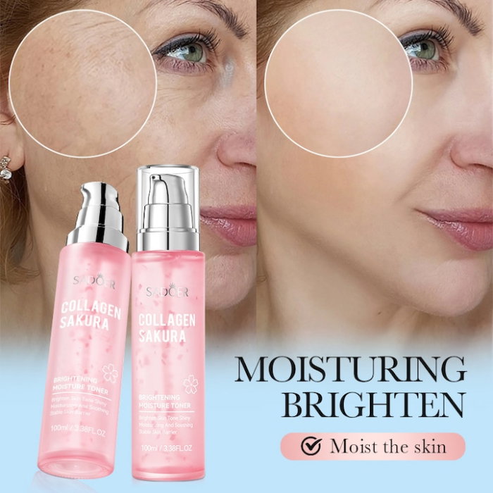 Crema Antirid cu Sakura si Collagen, Hidratanta si Iluminatoare, Sadoer, 100ml [2]