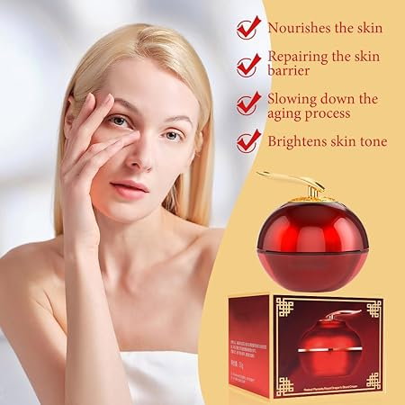 Cremă antirid Dragon Blood cu Retinol și Niacinamidă Million Pauline 50g – reduce ridurile, iluminează și hidratează tenul [9]