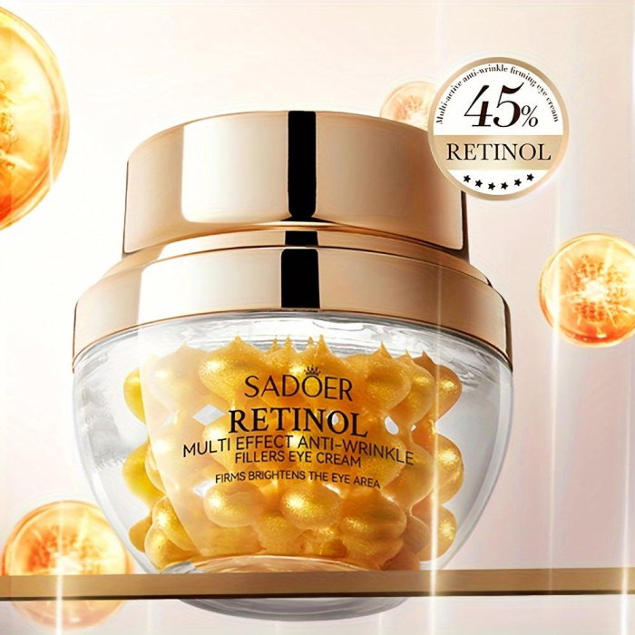Crema Antirid pentru Ochi cu Retinol, Collagen si Niacinamide, Sadoer, 35g [6]
