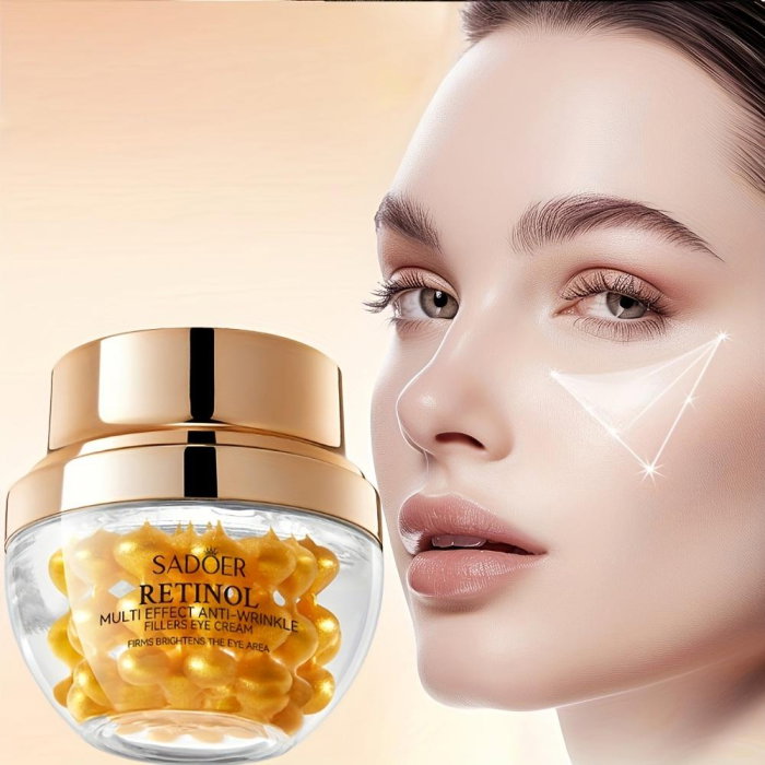 Crema Antirid pentru Ochi cu Retinol, Collagen si Niacinamide, Sadoer, 35g [7]