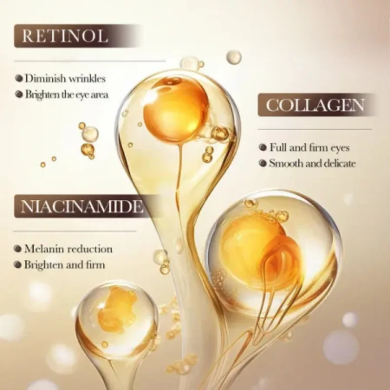 Crema Antirid pentru Ochi cu Retinol, Collagen si Niacinamide, Sadoer, 35g [5]