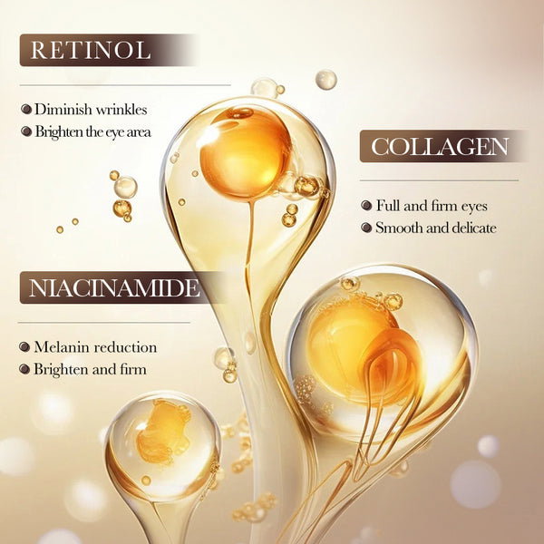 Crema Antirid pentru Ochi cu Retinol, Collagen si Niacinamide, Sadoer, 35g [5]