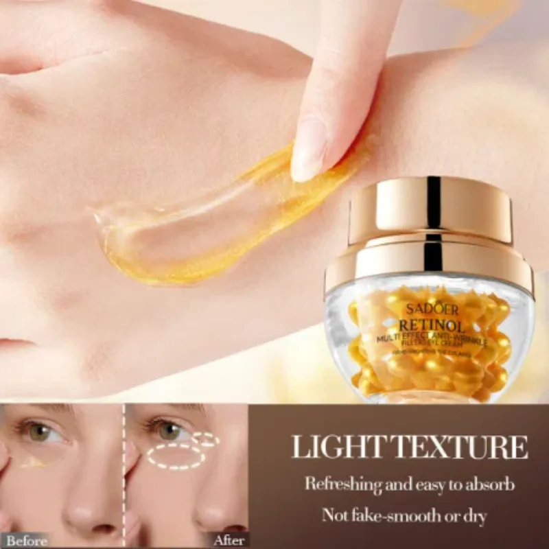 Crema Antirid pentru Ochi cu Retinol, Collagen si Niacinamide, Sadoer, 35g [7]