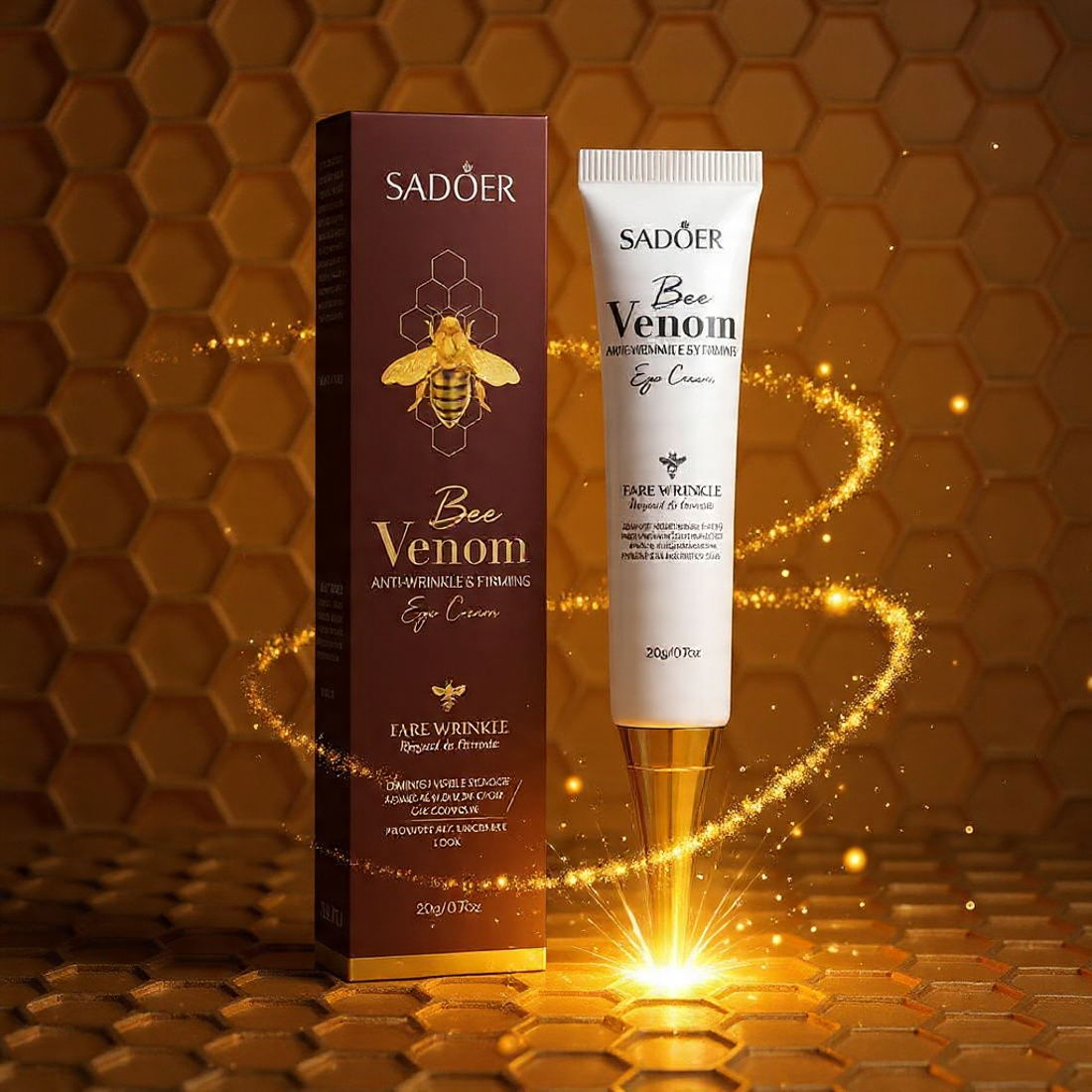 Crema antirid pentru Ochi cu Venin de Albine, Efect de Lifting, 20g [8]