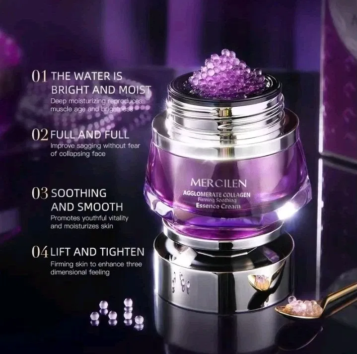 Cremă Antirid si Hidratanta, Colagen și Acid Hialuronic, Mercilen [5]