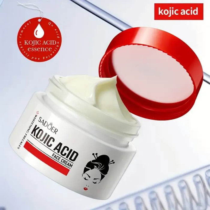 Crema cu Acid Kojic pentru Pete Pigmentare si Post-Acneice, 7 Days Whitening, Sadoer, 30g [4]