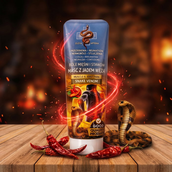 Crema cu Venin de Sarpe pentru Dureri Musculare si Reumatism, 125ml [4]